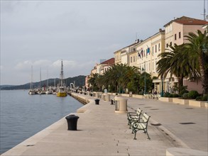 Harbour of Mali Losinj, island of Losinj, Kvarner Gulf Bay, Adriatic Sea, Croatia, Europe