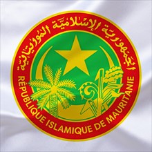 Africa, African Union, the coat of arms of Mauritania, Studio