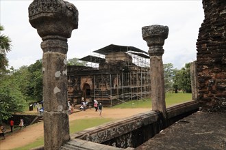 Thuparama building, The Quadrangle, UNESCO World Heritage Site, the ancient city of Polonnaruwa,