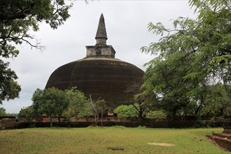 Rankot Vihara stupa UNESCO World Heritage Site, the ancient city of Polonnaruwa, Sri Lanka, Asia