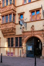 Head house, historic building, historic town, Colmar, Alsace, France, Europe
