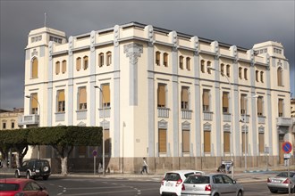 Palacio de la Asamblea architect Enrique Nieto, Plaza de Espana, Melilla, Spain, north Africa rear