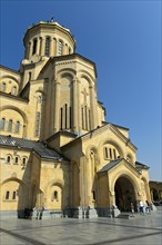 Sameba Cathedral, Holy Trinity Church, in the district of Avlabari, Tbilisi, Tbilisi, Georgia, Asia