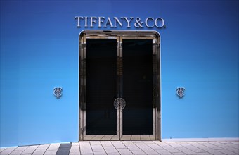 Tiffany & Co. Brand Store, Logo, Retail Store, Dorotheen Quartier, DOQU, Shopping Mall, blue hour,