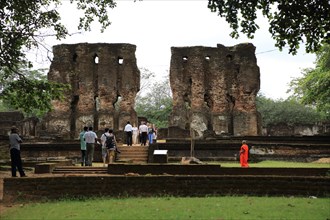Royal Palace, Citadel, UNESCO World Heritage Site, the ancient city of Polonnaruwa, Sri Lanka, Asia