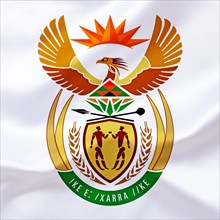 Africa, African Union, the coat of arms of South Africa, Studio