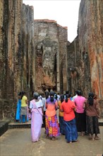 UNESCO World Heritage Site, ancient city Polonnaruwa, Sri Lanka, Asia, Lankatilaka building,
