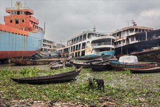 Dockyards, Dhaka, Bangladesh, Asia