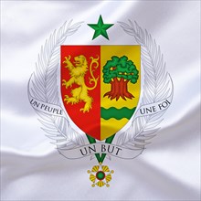 Africa, African Union, the coat of arms of Senegal, Studio