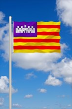 The flag of the Balearic Islands, Studio