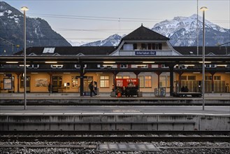 SBB Interlaken Ost railway station, Switzerland, Europe
