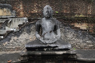 Pabula Vihara temple, UNESCO World Heritage Site, the ancient city of Polonnaruwa, Sri Lanka, Asia