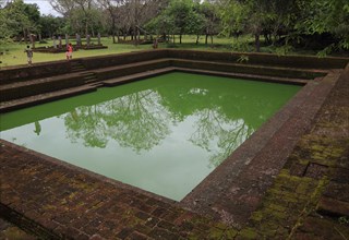 UNESCO World Heritage Site, the ancient city of Polonnaruwa, Sri Lanka, Asia, bathing pool building