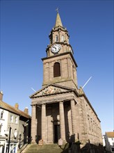 The Town Hall built 1754â€“60, Berwick-upon-Tweed, Northumberland, England, UK