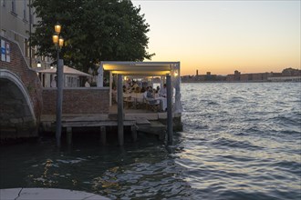 Restaurant Harry's Dolci, Ciprian, on the Giudecca Canal, Sestiere Dorsoduro, Venice, Veneto,