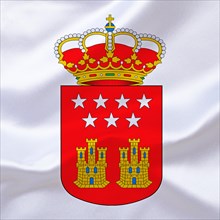The coat of arms of Madrid, Europe, EU, Spain, Studio, Europe