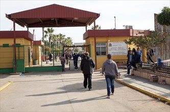 Centro de Estancia Temporal de Inmigrantes, centre for temporary immigrants, Melilla, Spain, north