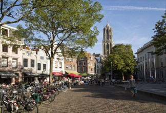 Domtoren, Dom tower, historic buildings, Utrecht, Netherlands