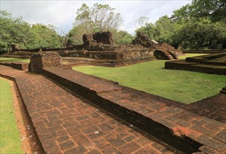 Audience Hall, Island Park, UNESCO World Heritage Site, the ancient city of Polonnaruwa, Sri Lanka,