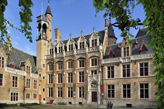 The Gruuthuse Museum in Bruges, Belgium, Europe