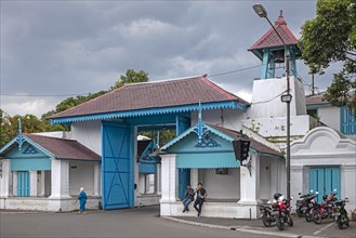 Entrance gate to the Kraton of Surakarta, Keraton Surakarta, palace of Susuhunan Pakubuwono in the