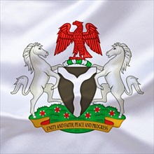 Africa, African Union, the coat of arms of Nigeria, Studio