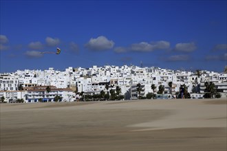 Sandy beach at Conil de la Frontera, Cadiz Province, Spain, Europe