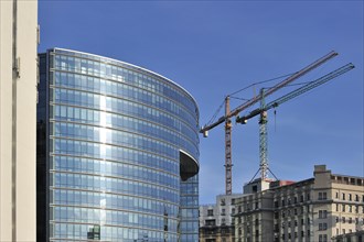 The Lex building, housing government offices of the Council of the European Union in Brussels,