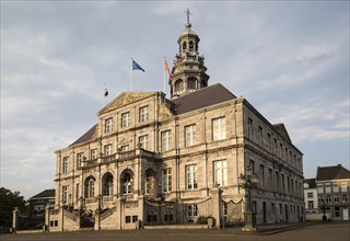 Stadhuis city hall building, market square, Maastricht, Limburg province, Netherlands, 1662,