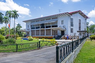 Kabinet van de President, government administrative building in the capital city Paramaribo,