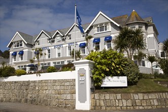 Historic Royal Duchy Hotel, Falmouth, Cornwall, England, UK