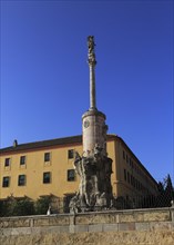 Triunfo de San Rafael de la Puerta del Puente, Cordoba, Spain monument to Archangel Rafael