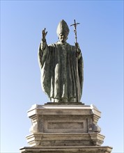 Pope John Paul the second statue, Juan Pablo, Jerez de la Frontera, Spain, Europe