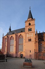 Gothic St Catherine's Church, Oppenheim, Rhine-Hesse region, Rhineland-Palatinate, Germany, Europe