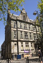 Historic Victorian era buildings in Wind Street, Swansea, West Glamorgan, South Wales, UK