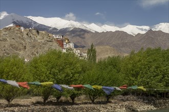 Spituk Gompa, the Buddhist monastery located near Leh, the capital of Ladakh region in Northern
