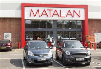 Matalan shop in central Ipswich, Suffolk, England, UK