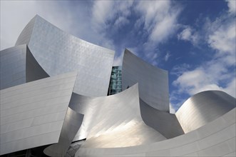 Walt Disney Concert Hall by Frank Gehry, Los Angeles, California, USA, North America