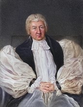 Herbert Marsh 1757 to 1839 Lord Bishop of Peterborough, Historical, digitally restored reproduction