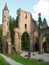 All Saints' Abbey ruins, near Oppenau, close to the Black Forest High Road, Black Forest,
