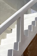 Stairs, Church, Ia, Oia, Santorini, Greece, Europe