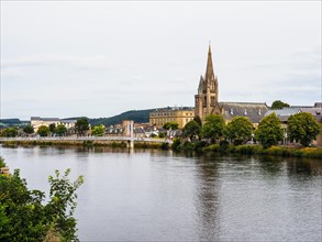 River Ness in Inverness, Scotland, United Kingdom, Europe