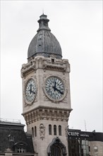 Gare de Lyon clock tower Paris France