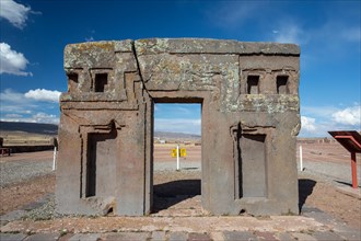 Tiwanaku Sun Gate Bolivia
