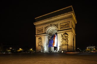 Arc de Triomphe de l'Etoile Paris France