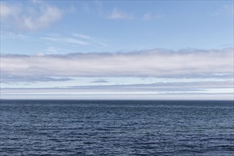 Coastal seascape, Gulf of Saint Lawrence, Province of Quebec, Canada, sea, water, blue, North