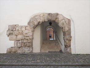 Porta Praetoria in Regensburg, Germany, Europe