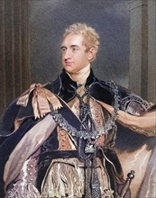 Robert Stewart Lord Castlereagh 2nd Marquis of Londonderry 1769 to 1822 English statesman,
