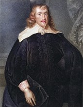 Francis Russell, 4th Earl of Bedford, 1593-1641. English nobleman. From the book Lodge's British