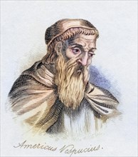 Amerigo Vespucci 1454, 1512 also known as Americus Vespucius. Italian explorer and cartographer.